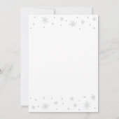 Zilver en wit | Pensioneringspartij voor moderne o Kaart (Achterkant)