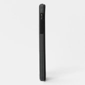 Zilver en zwart roestvrij staal metaal Case-Mate iPhone case (Achterkant/links)