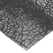 Zilver- en zwarte lederen textuur tafelkleed (Gekanteld)