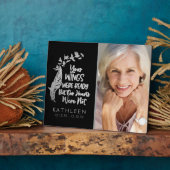 Zilver Folie Je Vleugels Waren Klaar Foto Fotoplaat (Zijkant)