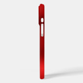Zilver Glitter Rood Metallic Meisjesachtige Handte Case-Mate iPhone Case (Achterkant / Links)