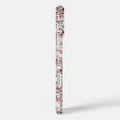 Zilver Glitter Rood Metallic Meisjesachtige Handte Case-Mate iPhone Case (Achterkant / Rechts)