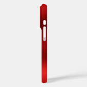 Zilver Glitter Rood Metallic Meisjesachtige Handte Case-Mate iPhone Case (Achterkant / Links)