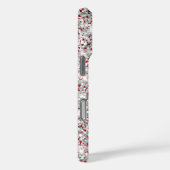 Zilver Glitter Rood Metallic Meisjesachtige Handte Case-Mate iPhone Case (Achterkant / Rechts)
