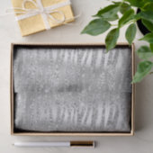 Zilver Glitter Zebra Strepen Metaalpatroon Tissuepapier (Geschenk)