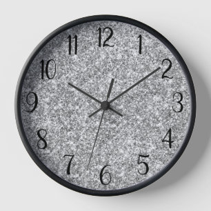 Zilver Glitter Zwart Nummer