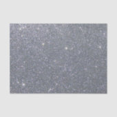 Zilver glitterpapier tissuepapier (Voorkant)