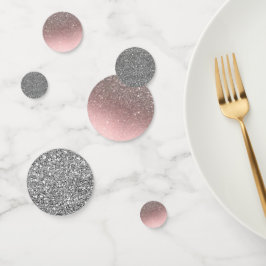 Zilver Glitters Roze Glans Pailletten Verjaardagsf Confetti