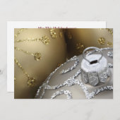 Zilver & goud, een kerstkaart (Voorkant / Achterkant)