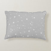 Zilver Grey Starlight Accent Kussen (Achterkant)