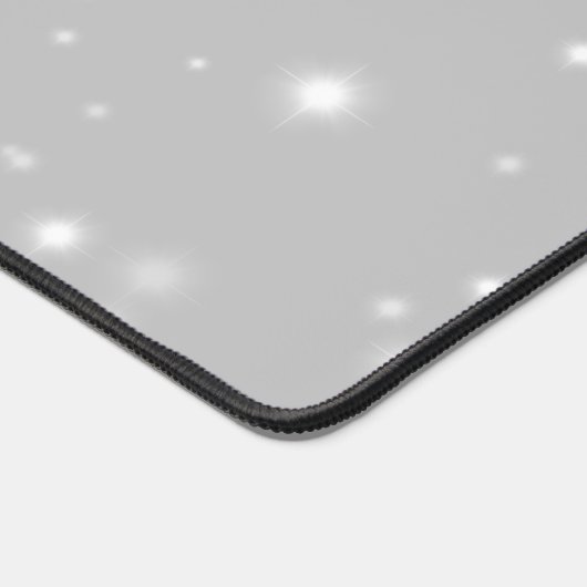 Zilver Grey Starlight Bureaumat (Hoek)