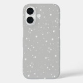 Zilver Grey Starlight Case-Mate iPhone Case (Achterkant)