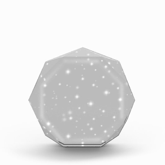 Zilver Grey Starlight Fotoblokken (Voorkant)