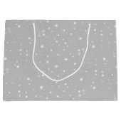 Zilver Grey Starlight Groot Cadeauzakje (Voorkant)