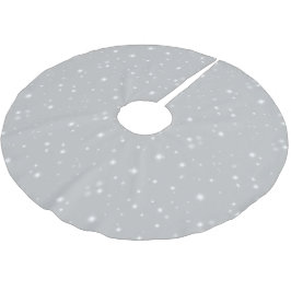 Zilver Grey Starlight Kerstboom Rok