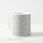 Zilver Grey Starlight Koffiemok (Voorkant links)