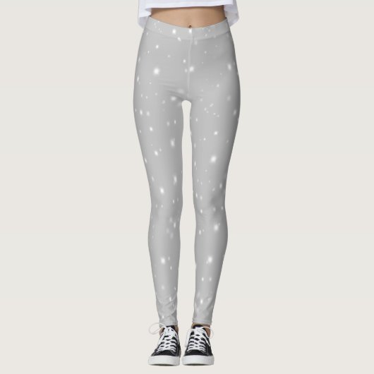 Zilver Grey Starlight Leggings (Voorkant)