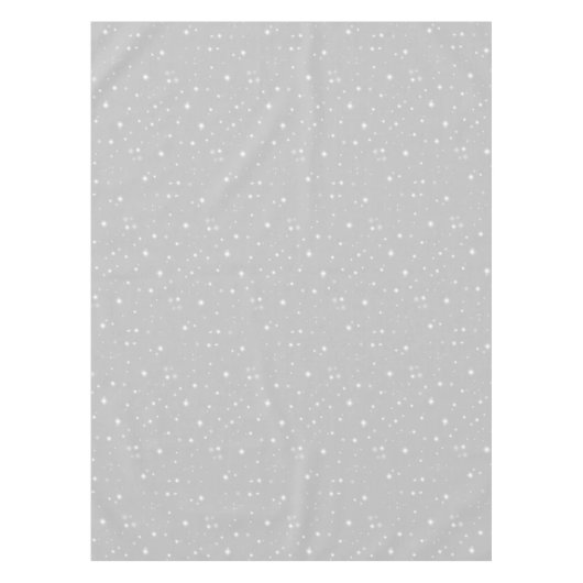 Zilver Grey Starlight Tafelkleed (Voorkant)