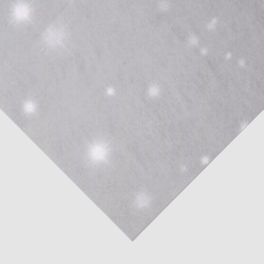 Zilver Grey Starlight Tissuepapier (Detail)