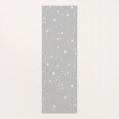 Zilver Grey Starlight Yogamat (Achterkant)