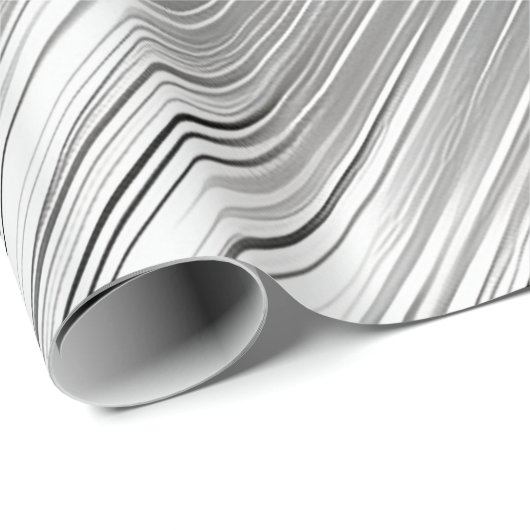 Zilver grijs cadeaupapier (Rol Hoek)