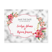 Zilver grijs glas en bloemen