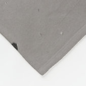 Zilver grijs glitter #1 #sjiny fleece deken (Hoek)