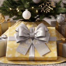 Zilver Grijs Goud Chic Elegante Kerst Botanisch
