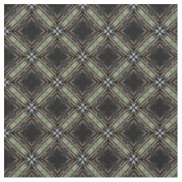 Zilver grijs, groen, met zwarte tegels bekleed dia stof