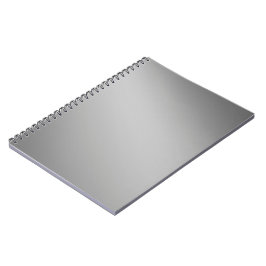 Zilver Grijs maanlicht ombre effect Notitieboek
