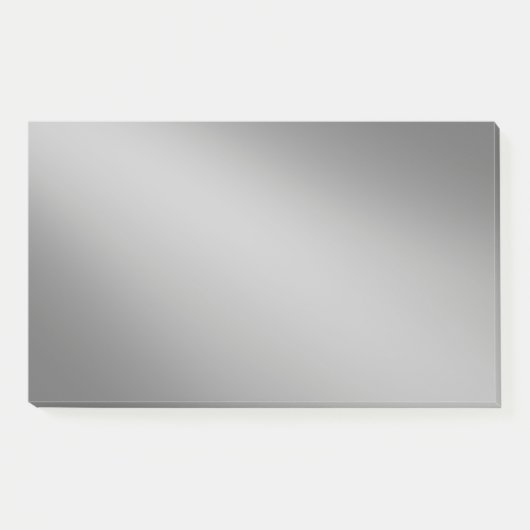 Zilver Grijs maanlicht ombre effect Post-it® Notes (Voorkant)