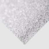 Zilver grijs minimaal glitter-wittemeisje tissuepapier (Detail)