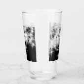 Zilver grijs zwart 30ste huwelijksverjaardag glitt glas (Rechts)