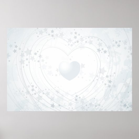 Zilver hart, poster (Voorkant)