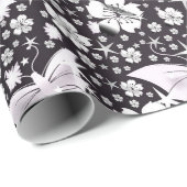 zilver, helder, glanzend, vlinders, exclusief cadeaupapier (Rol Hoek)