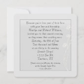 Zilver in reliëf gemaakt foto lijst voovernieuwing kaart (Achterkant)