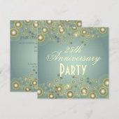 Zilver Jubileum, 25e Jubileum Uitnodigingen (Voorkant / Achterkant)