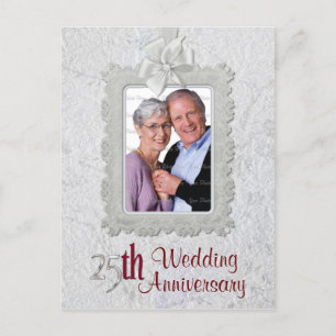 Zilver Jubileum Briefkaart