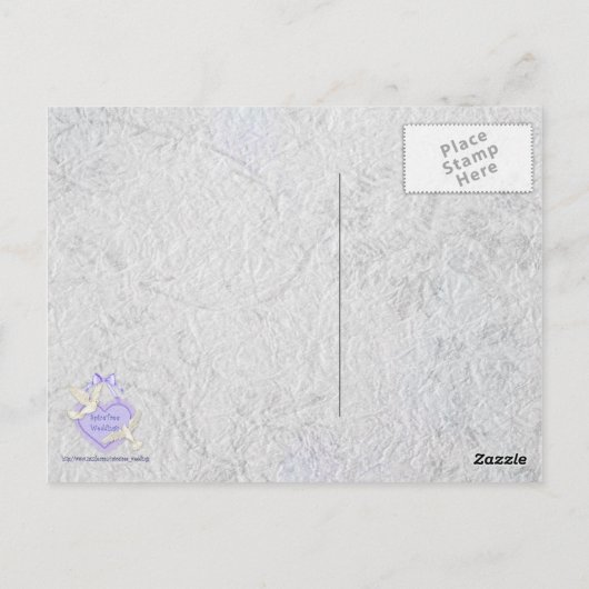 Zilver Jubileum Briefkaart (Achterkant)