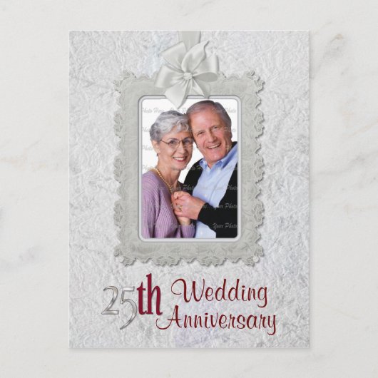 Zilver Jubileum Briefkaart (Voorkant)