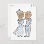 Zilver Jubileum Briefkaart (Voorkant / Achterkant)