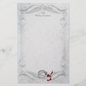 Zilver Jubileum Briefpapier (Voorkant)