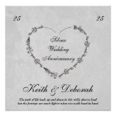  Zilver Jubileum Perfect Poster (Voorkant)