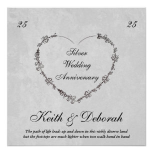 Zilver Jubileum Perfect Poster