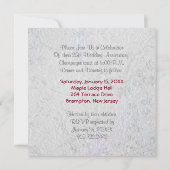 Zilver Jubileum Save The Date (Achterkant)