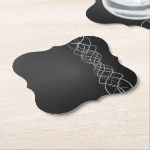 Zilver Kartonnen Onderzetters