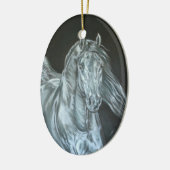 Zilver Keramisch Ornament (Links)