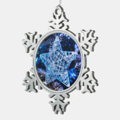 Zilver kerstster van Bethlehem Ornament (Rechts)