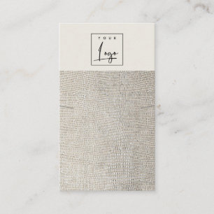 Zilver Ketting Logo lak Visitekaartje