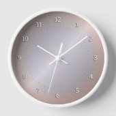 Zilver, kopergradiënt met metaalglans. (Voorkant)